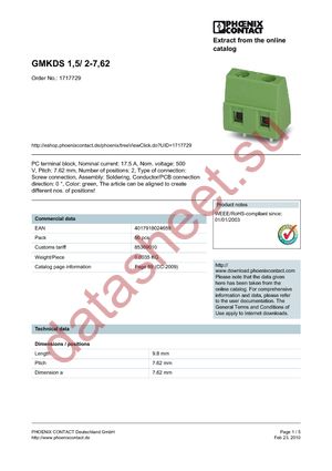 1717729 datasheet  